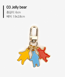Keyring - Jelly Bear