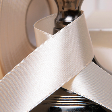 Satin Ribbon - Light Beige (05)