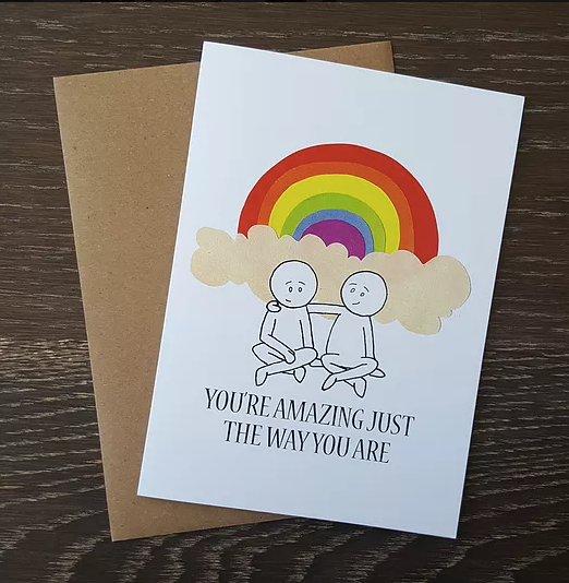 Amazing Just The Way You Are - Greeting Card
