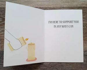 Feeling Burnt Out - Greeting Card