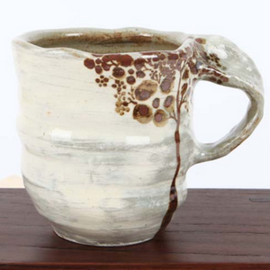 Buncheong Large Brown Tree Ceramic Mug