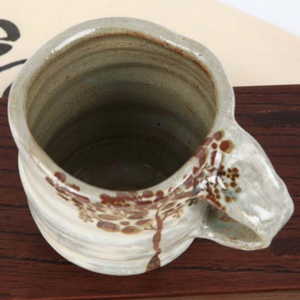 Buncheong Large Brown Tree Ceramic Mug