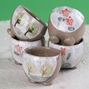Buncheong Storybook Cup Set