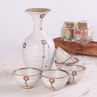 Buncheong Red Fruit Sake Set