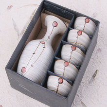 Load image into Gallery viewer, Buncheong Red Fruit Sake Set