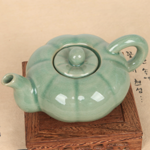 Celadon Pumpkin Tea Set