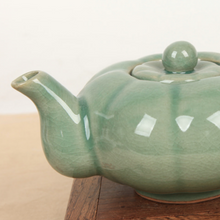 Load image into Gallery viewer, Celadon Pumpkin Tea Set