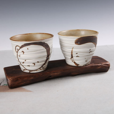 Buncheong Autumn Fairy Tale Cup Set