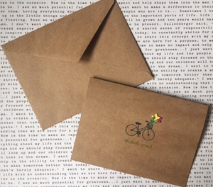 Thank You Bike Card