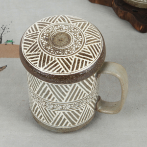 Buncheong Comb Mug