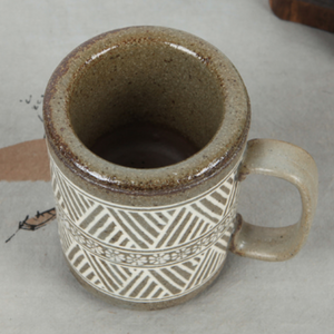 Buncheong Comb Mug