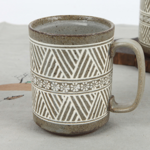 Buncheong Comb Mug