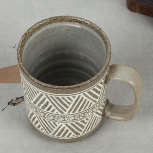 Buncheong Comb Mug