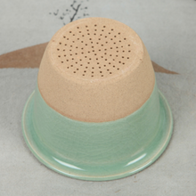 Load image into Gallery viewer, Celadon Plum Flower Mug