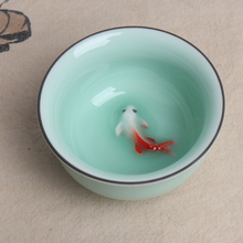 Load image into Gallery viewer, Koi Fish Tea Cup