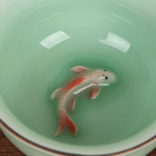 Load image into Gallery viewer, Koi Fish Tea Cup