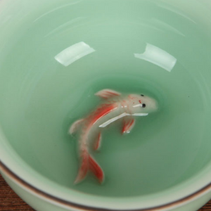 Koi Fish Tea Cup