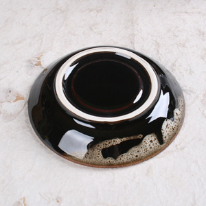 Speckled Cheonmok Tea Cup with Saucer