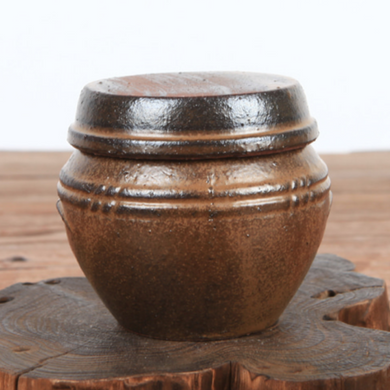 Coarse Onggi Seasoning Jar