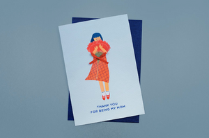 Dear Mom - Greeting Card