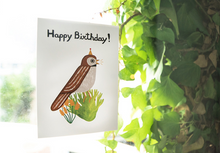 Load image into Gallery viewer, Sparrow Birthday Card