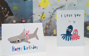 Shark Birthday Card