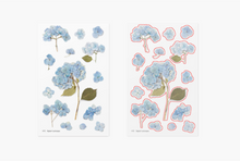 Load image into Gallery viewer, Pressed Flower Sticker - Big Leaf Hydrangea