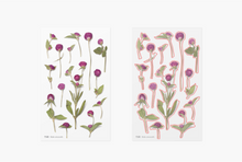 Load image into Gallery viewer, Pressed Flower Sticker - Globe Amaranth