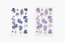 Load image into Gallery viewer, Pressed Flower Sticker - Larkspur
