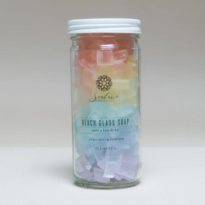 Rainbow Beach Glass Soap