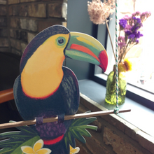 Load image into Gallery viewer, Paper Bird Mobile - Toucan