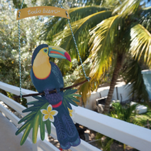 Load image into Gallery viewer, Paper Bird Mobile - Toucan