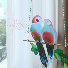 Load image into Gallery viewer, Paper Mobile - &quot;Better Together&quot; Love Birds