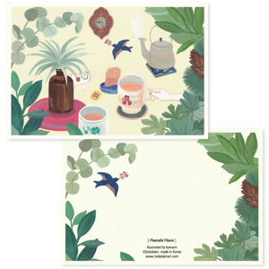 Postcard - Peaceful flavours