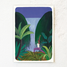 Load image into Gallery viewer, Large Postcard - Blue Heart