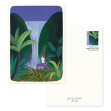 Load image into Gallery viewer, Large Postcard - Blue Heart