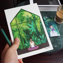 Load image into Gallery viewer, Large Postcard - Peace of Mind
