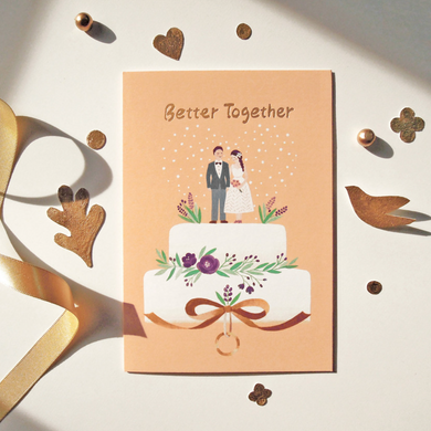 Wedding Card - Better Together