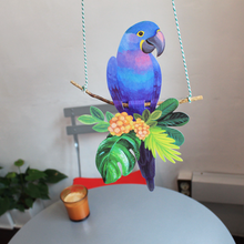 Load image into Gallery viewer, Paper Mobile - Macaw