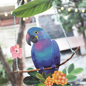 Paper Mobile - Macaw