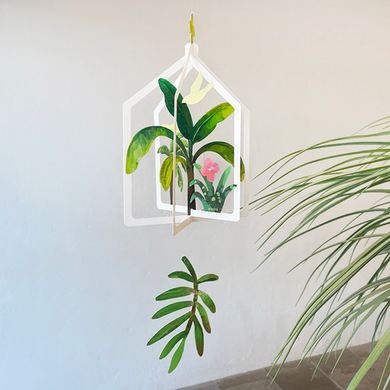 Paper Mobile - Hanging Garden
