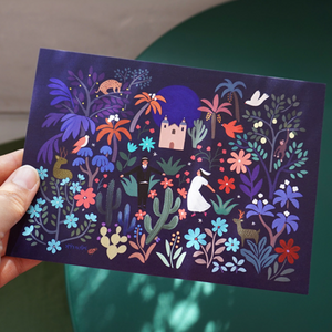 Large Postcard - Mexican Wedding