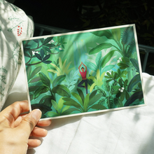Load image into Gallery viewer, Large Postcard - Tree Pose