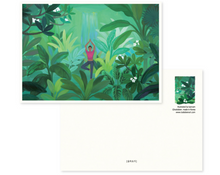Load image into Gallery viewer, Large Postcard - Tree Pose
