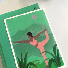Load image into Gallery viewer, Large Postcard - Balanced Mind