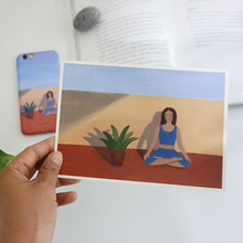 Load image into Gallery viewer, Large Postcard - Hearts Together