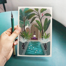 Load image into Gallery viewer, Large Postcard - Quiet Mind