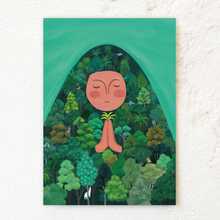 Load image into Gallery viewer, Large Postcard - Namaste