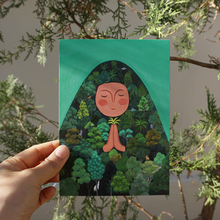 Load image into Gallery viewer, Large Postcard - Namaste