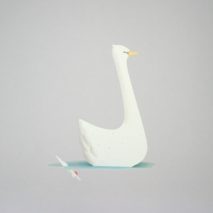 Girl & Swan - Paper Mobile